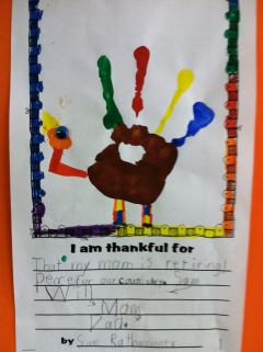 turkey handprint